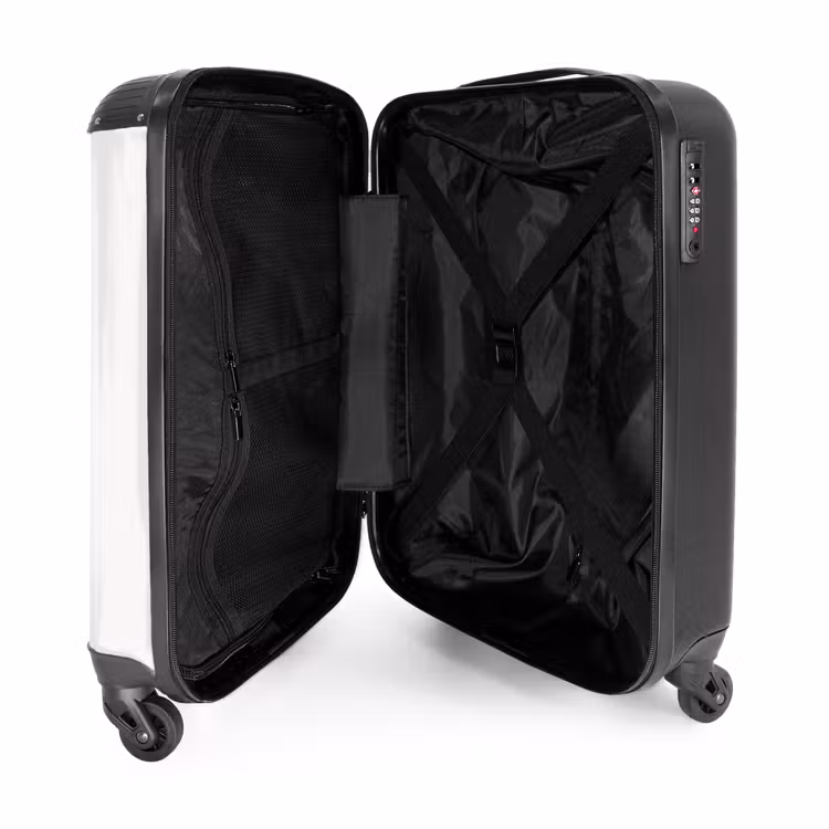 Siebrina Struisvogel NBS - Handbagage koffer - Unisex middel -binnenkant