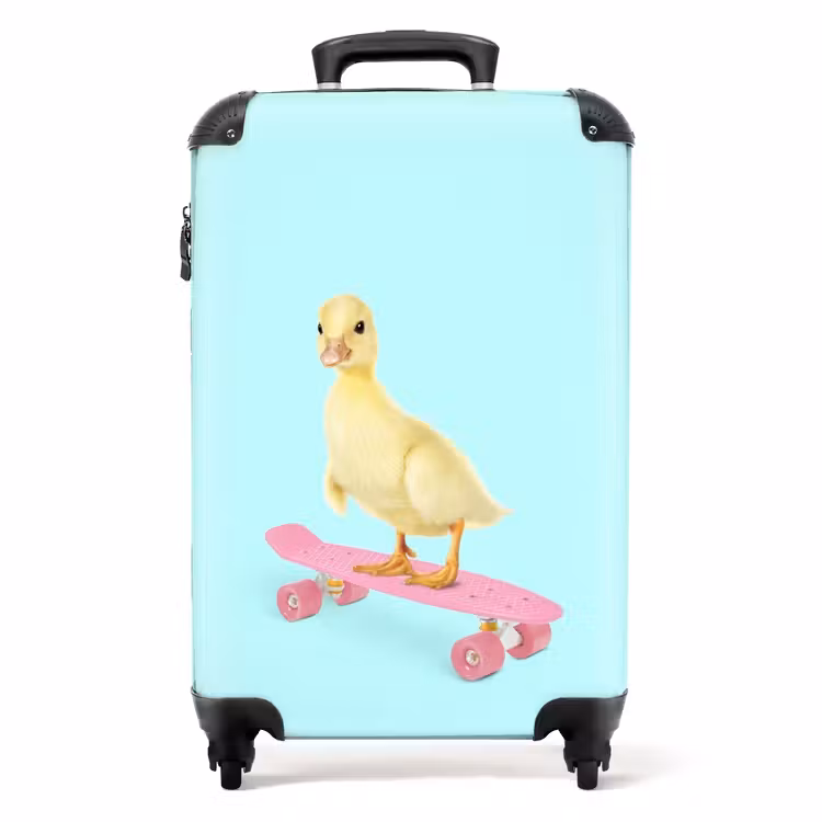 Skatende snavel NBS - Handbagage koffer - Unisex middel -productfoto_recht