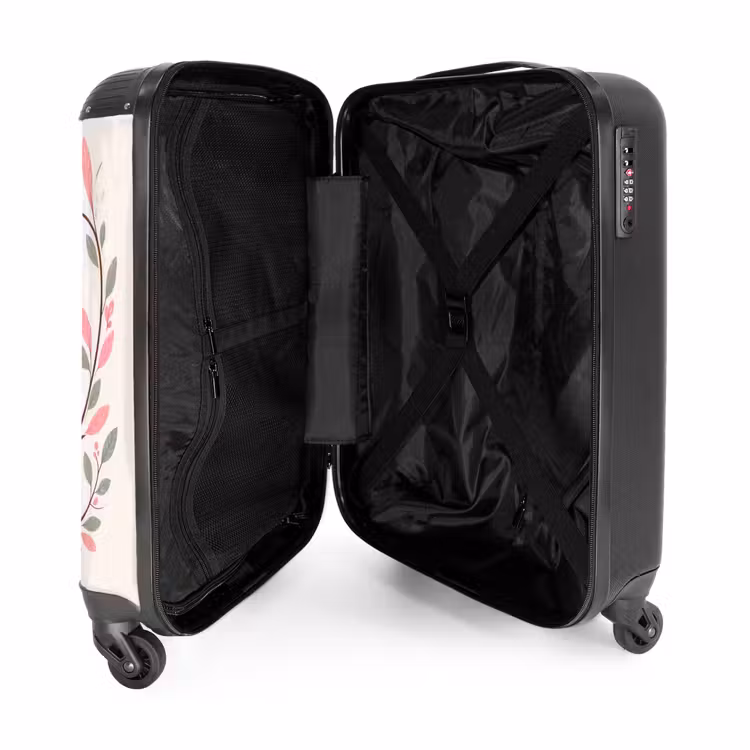 Slome slaapuiltjes NBS - Handbagage koffer - Unisex middel -binnenkant