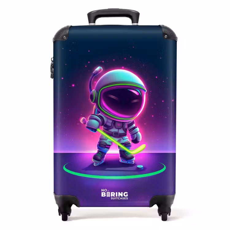 Space hockey NBS - Handbagage koffer - Unisex middel -productfoto_recht