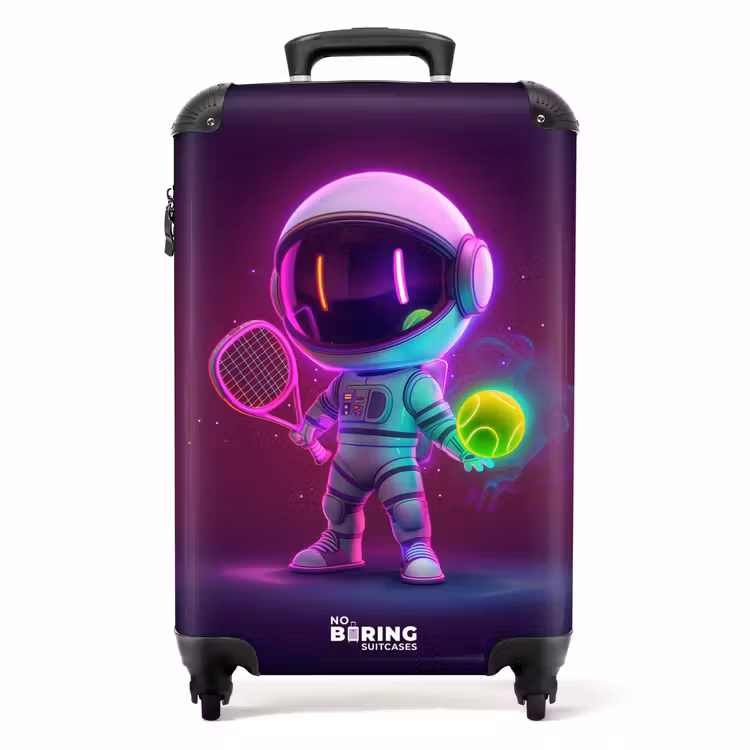 Space tennis NBS - Handbagage koffer - Unisex middel -productfoto_recht