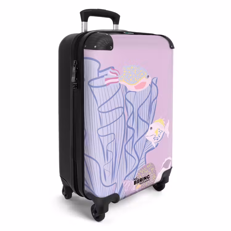 9 NBS - Handbagage koffer - Unisex middel -productfoto_3d