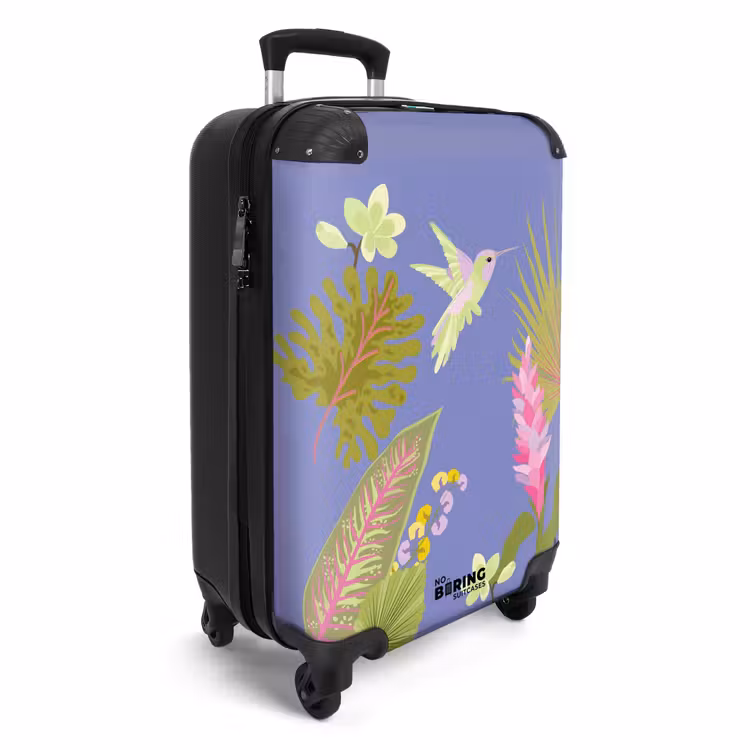 25 NBS - Handbagage koffer - Unisex middel -productfoto_3d