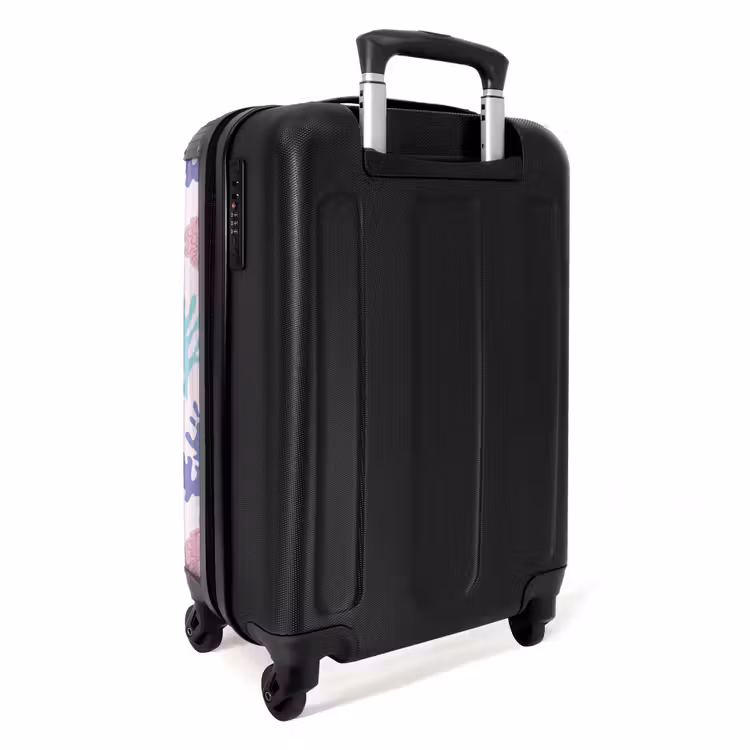 1 NBS - Handbagage koffer - Unisex middel -achterkant