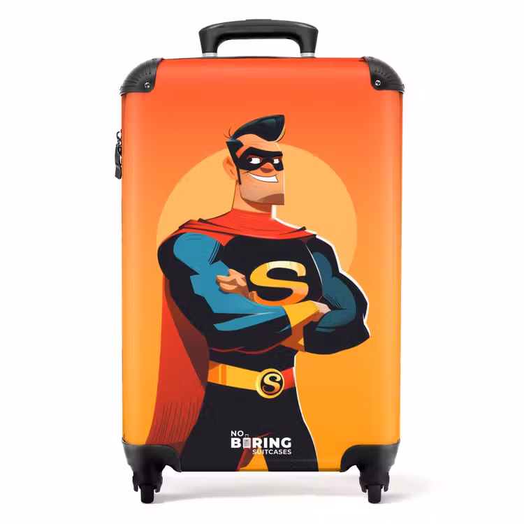 Sunny superhero NBS - Handbagage koffer - Unisex middel -productfoto_recht