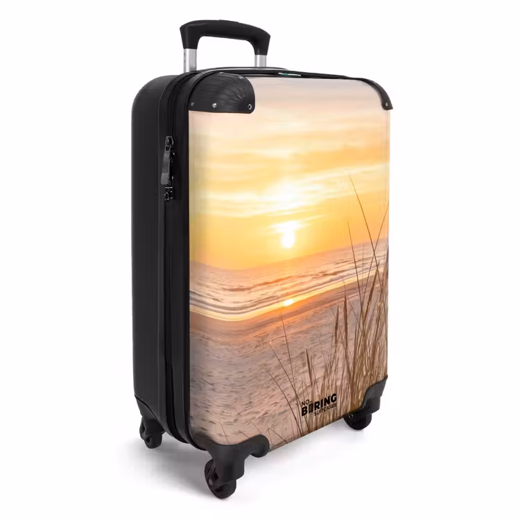 Zonsondergang - Duinen - Zee NBS - Handbagage koffer - Volwassenen Unisex middel -productfoto_3d