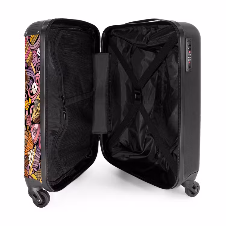 Sweet surprises NBS - Handbagage koffer - Unisex middel -binnenkant