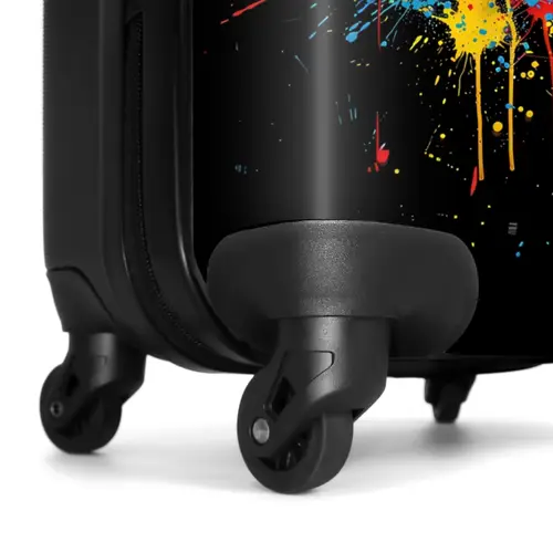 Zwembril met graffiti NBS - Handbagage koffer - Unisex middel -wiel