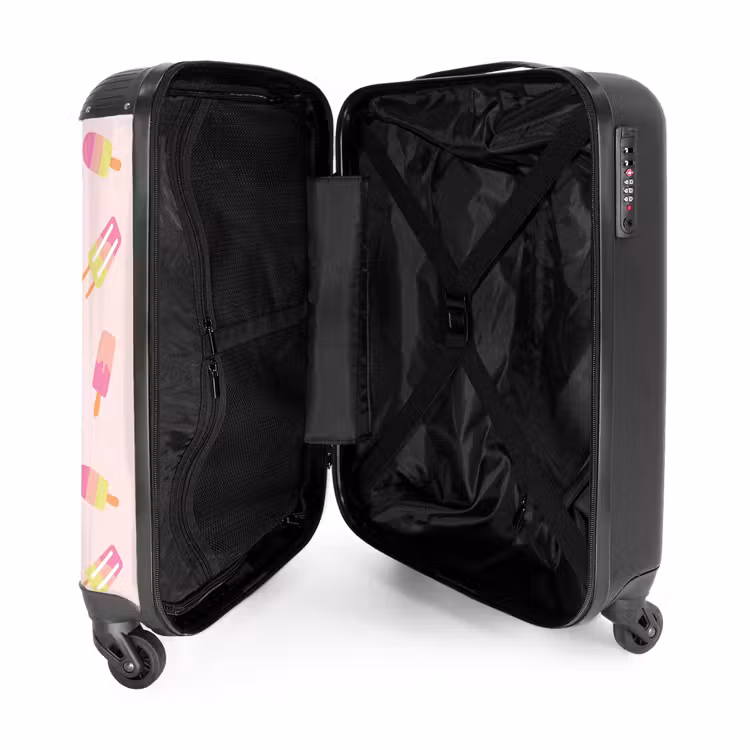 Wervelende waterijsjes NBS - Handbagage koffer - Unisex middel -binnenkant