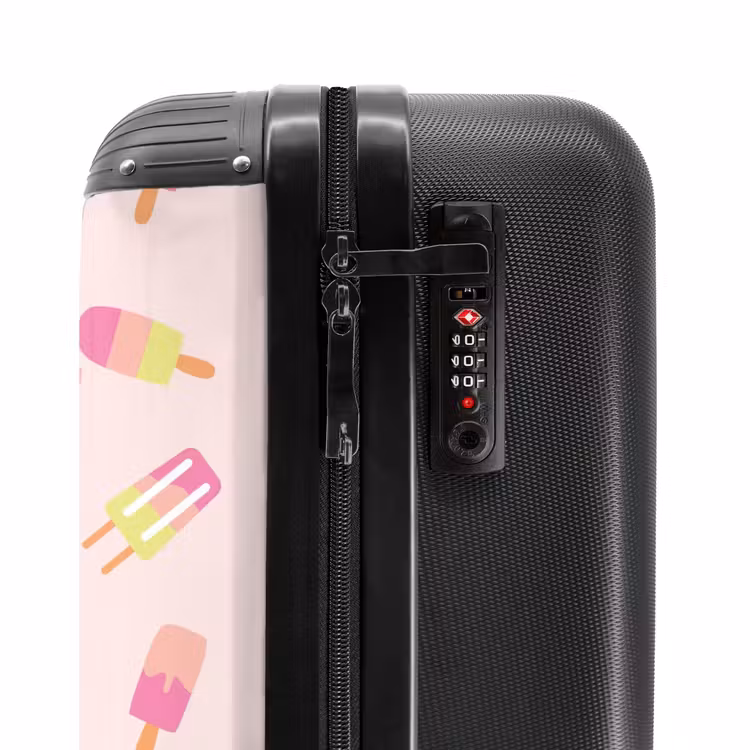 Wervelende waterijsjes NBS - Handbagage koffer - Unisex middel -slot