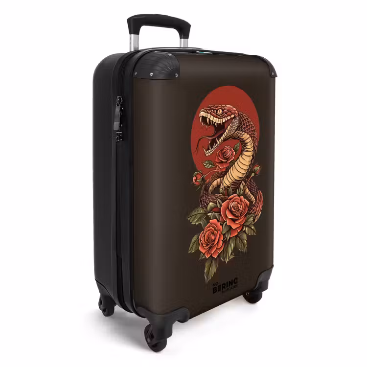 8 NBS - Handbagage koffer - Unisex middel -productfoto_3d