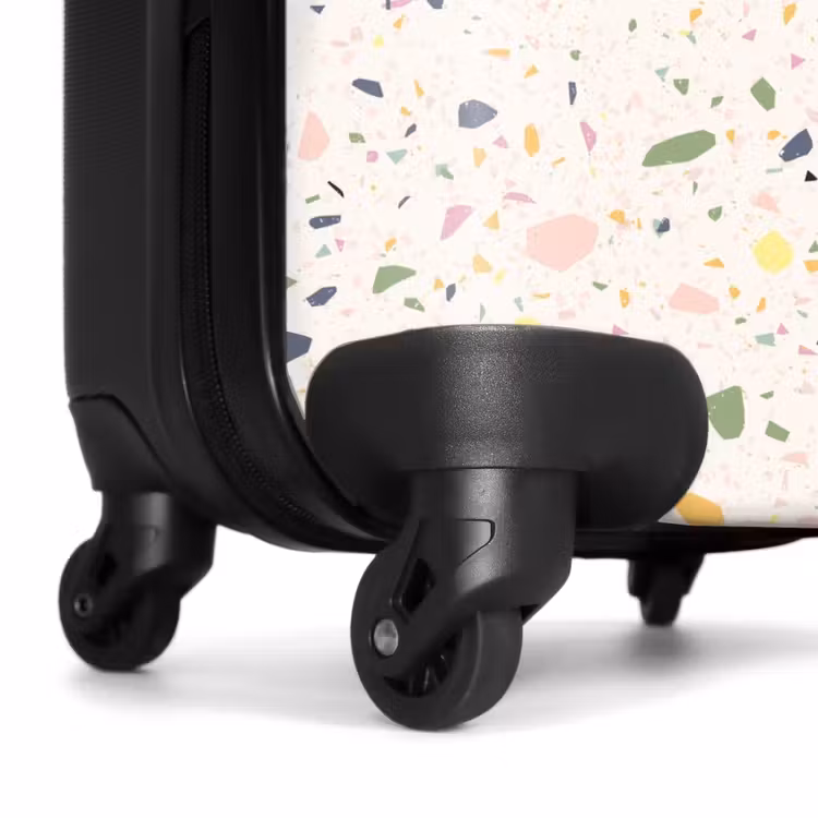 Terrazzo patroon veelkleurig confetti NBS - Handbagage koffer - Volwassenen Unisex middel -wiel