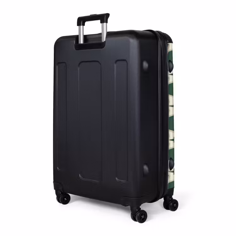 Tegel - Klassiek - Groen NBS - Handbagage koffer - Volwassenen Unisex middel -slot