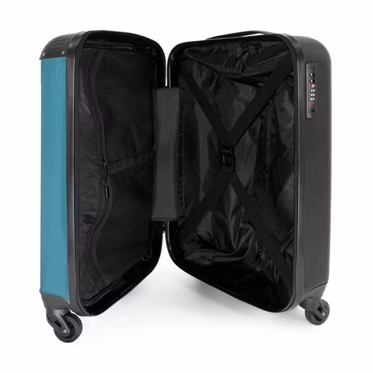 Turquoise tornado NBS - Handbagage koffer - Unisex middel -binnenkant