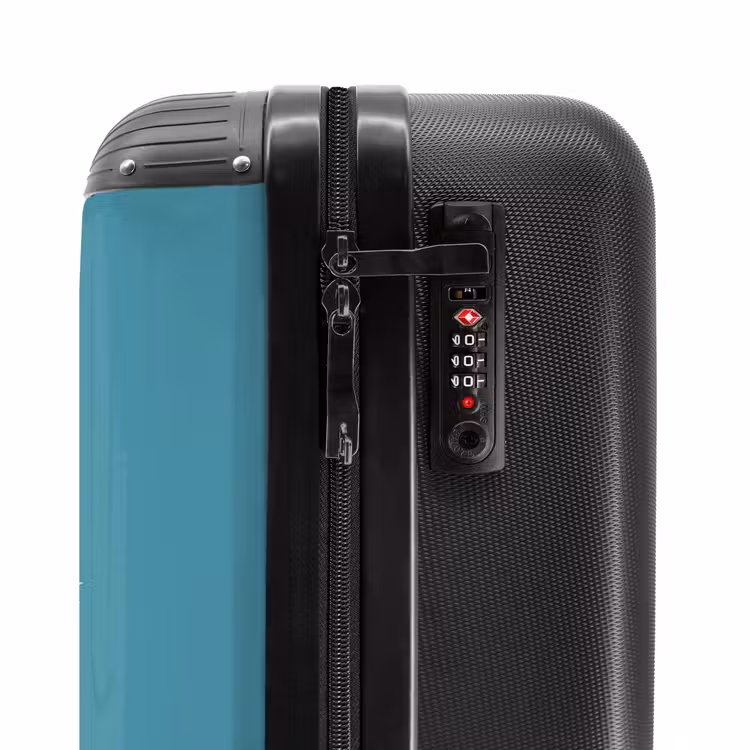 Turquoise tornado NBS - Handbagage koffer - Unisex middel -slot