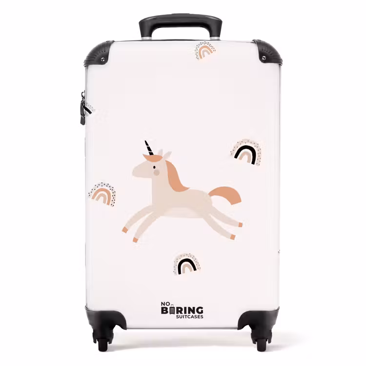 Eenhoorn Dromen NBS - Handbagage koffer - Unisex middel -productfoto_recht