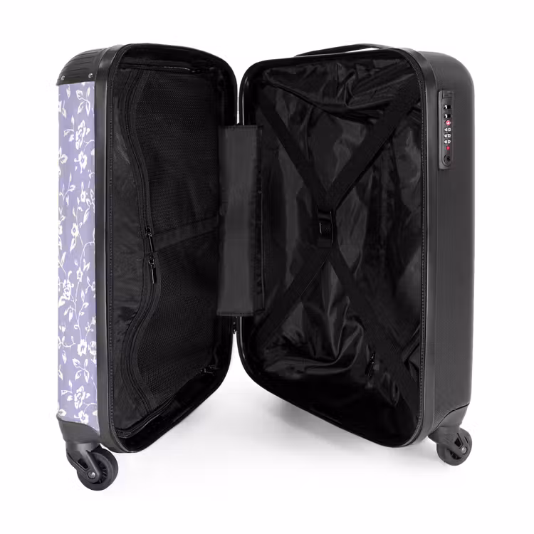 17 NBS - Handbagage koffer - Unisex middel -binnenkant