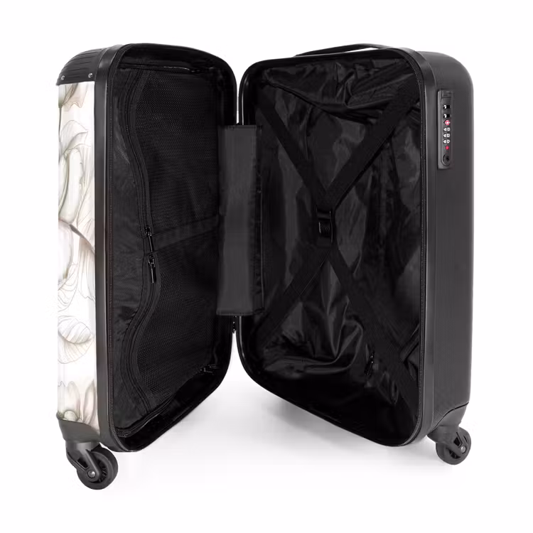 13 NBS - Handbagage koffer - Unisex middel -binnenkant