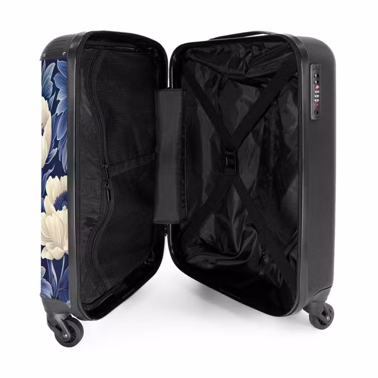 16 NBS - Handbagage koffer - Unisex middel -binnenkant