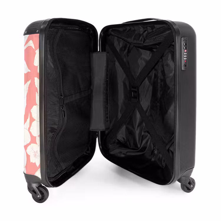 8 NBS - Handbagage koffer - Unisex middel -binnenkant