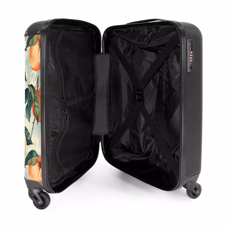 10 NBS - Handbagage koffer - Unisex middel -binnenkant