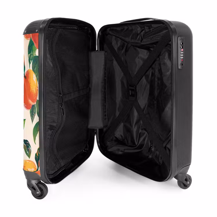 22 NBS - Handbagage koffer - Unisex middel -binnenkant