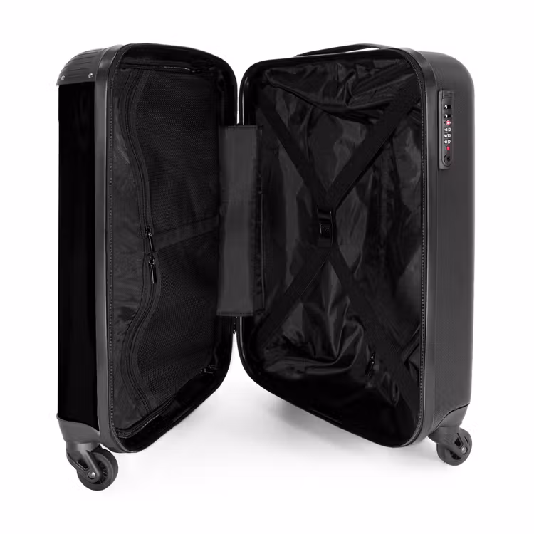 Warning Angry Gamer NBS - Handbagage koffer - Unisex middel -binnenkant