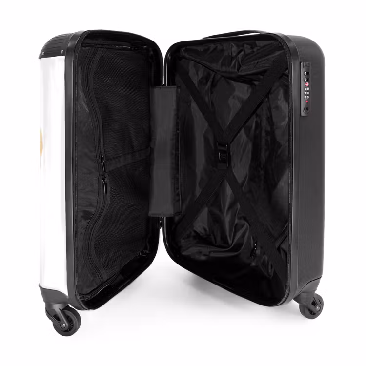 Winnie Welpje NBS - Handbagage koffer - Unisex middel -binnenkant