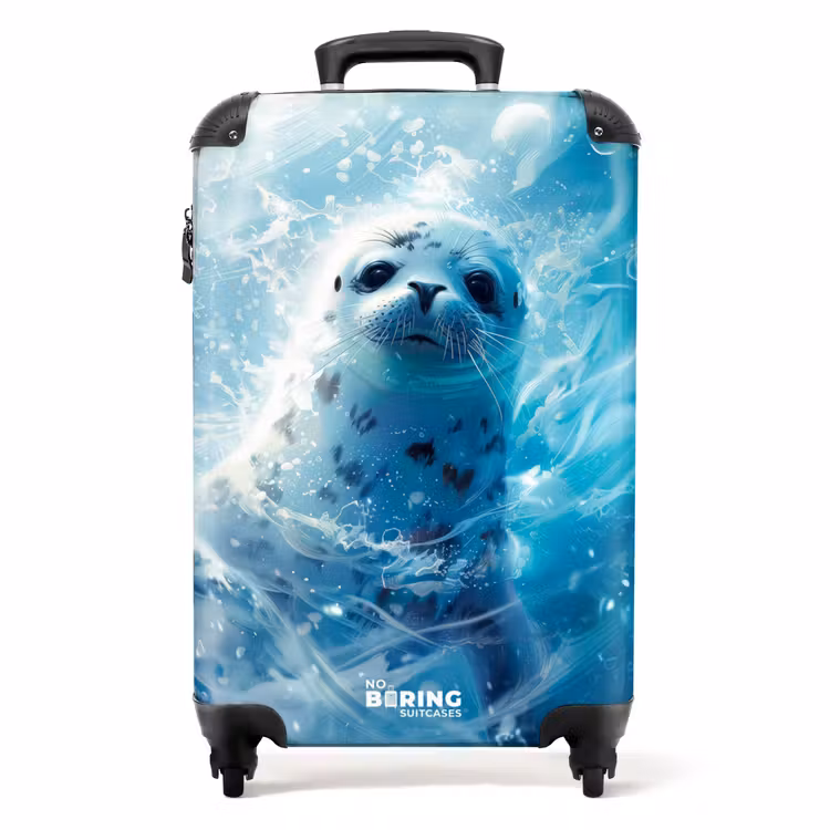Zeger Zeehond NBS - Handbagage koffer - Unisex middel -productfoto_recht