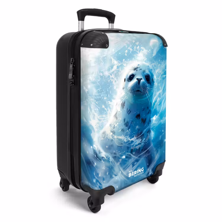 Zeger Zeehond NBS - Handbagage koffer - Unisex middel -productfoto_3d