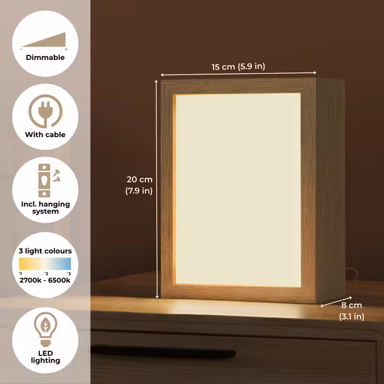 Arctic - Daisy - Nude Light Box met kabel (Tafellamp) klein 925 -USP_EN