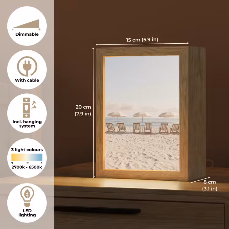 Strand - Stoelen - Parasol Light Box met kabel (Tafellamp) klein -USP_EN