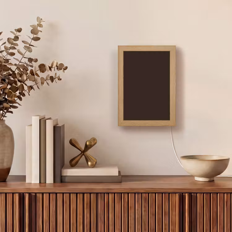 Deep - Obsidian - Bruin Light Box met kabel (Tafellamp) klein 925 -sfeer2