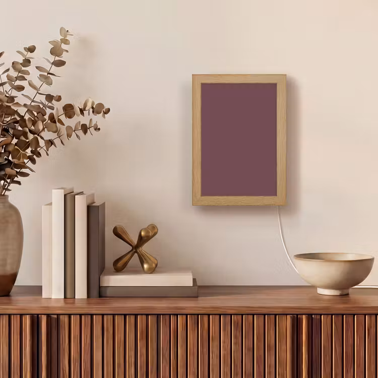 Dusty - Rose - Roze Light Box met kabel (Tafellamp) klein 925 -sfeer2
