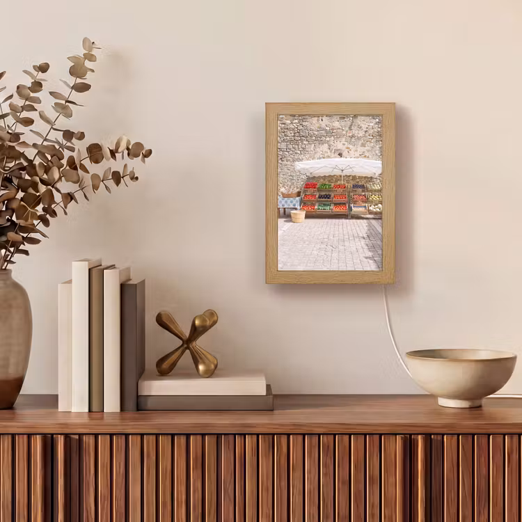 Table Lamp - Food - Market - Fresh - Eten - Markt - Vers Light Box met kabel (Tafellamp) klein