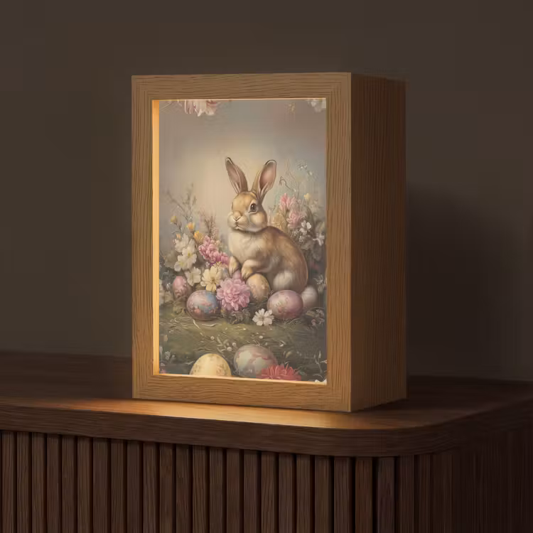 Haas - Stilleven - Bloemen Light Box met kabel (Tafellamp) klein -z3d_website