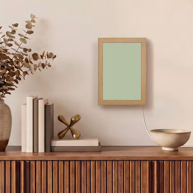 Spring - Sprint - Groen Light Box met kabel (Tafellamp) klein 925 -sfeer2
