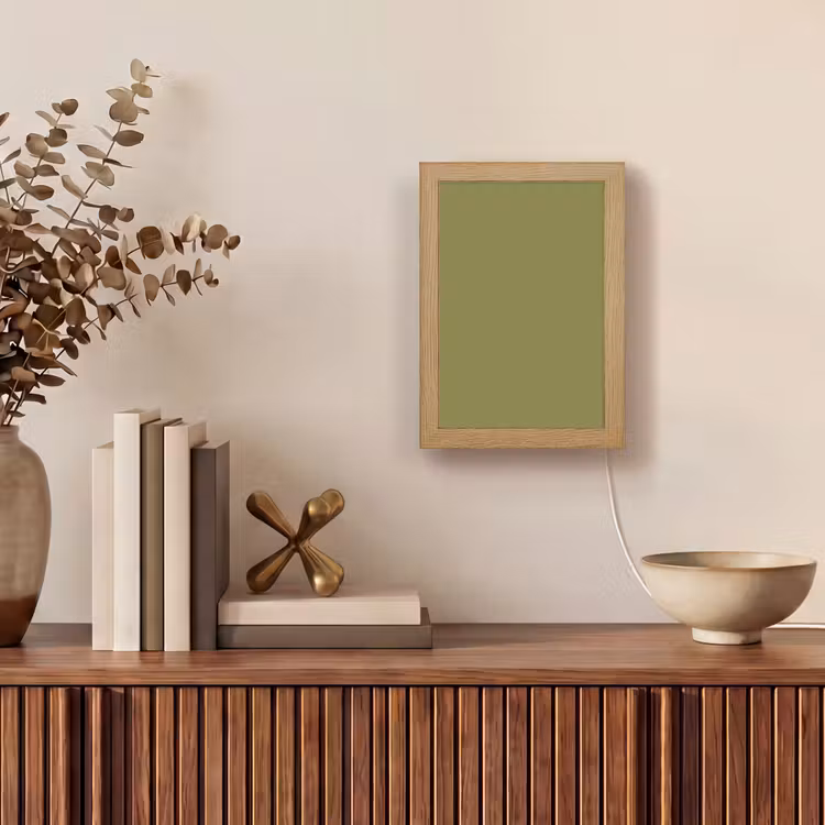 Juniper - Groen - Organisch Light Box met kabel (Tafellamp) klein 925 -sfeer2