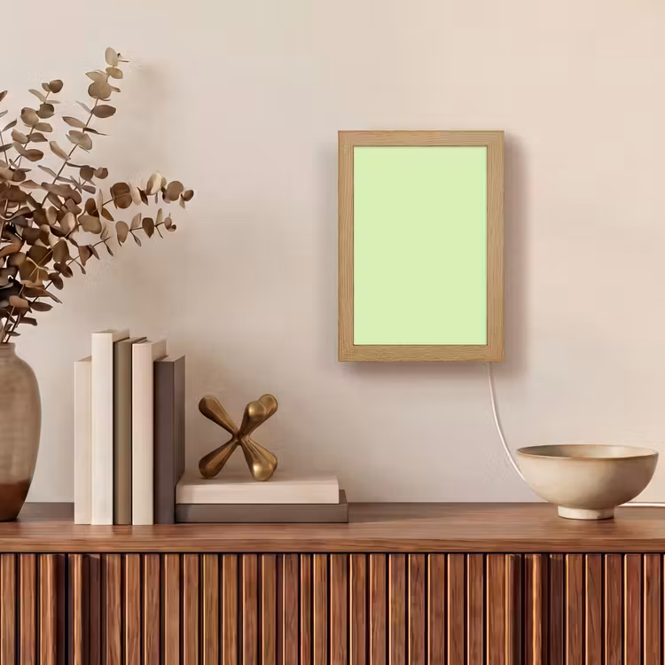 Light - Lime - Groen Light Box met kabel (Tafellamp) klein 925 -sfeer2