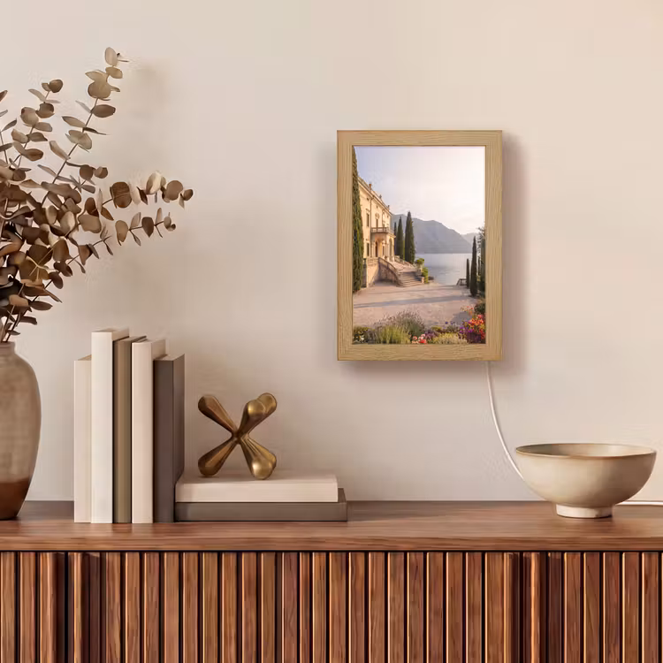 Table Lamp - Villa - Water - Stairs - Villa - water -trappen Light Box met kabel (Tafellamp) klein