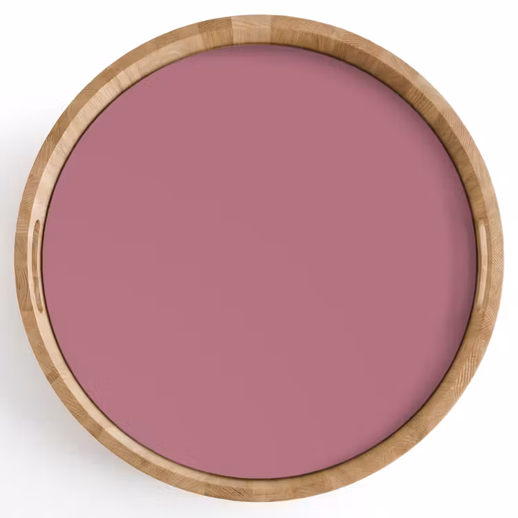 Antique - Mauve - Roze Dienblad Rond middel 914 -z3d_shopping
