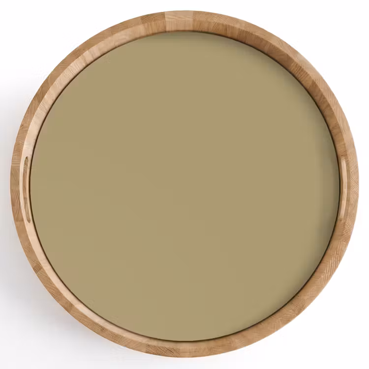 Antique - Moss - Groen Dienblad Rond middel 914 -z3d_shopping