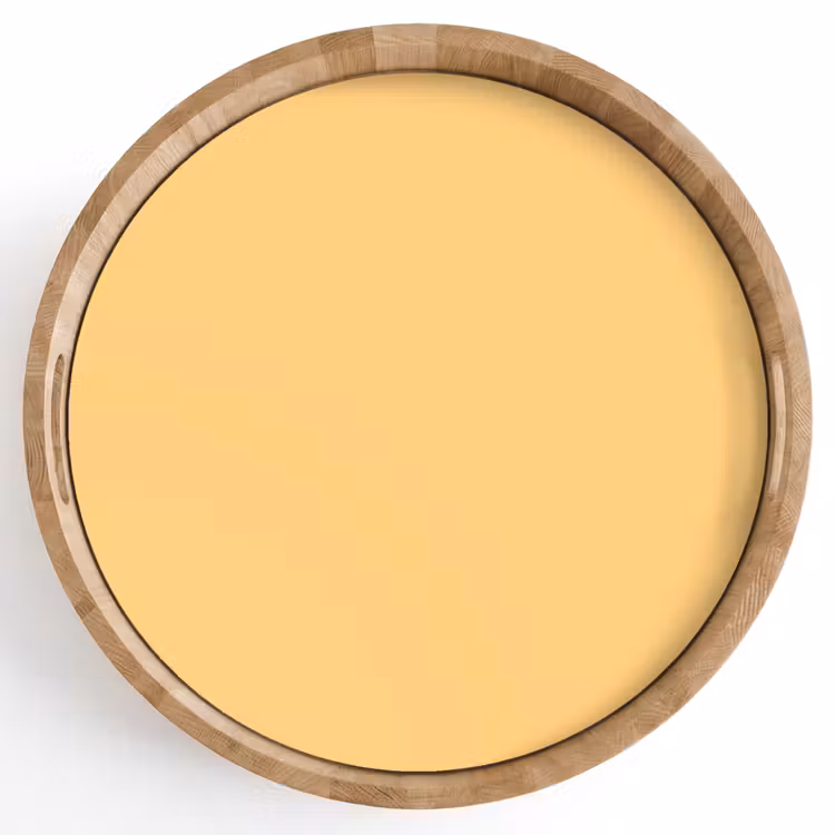 Apricot - Ice - Oranje Dienblad Rond middel 914 -z3d_shopping