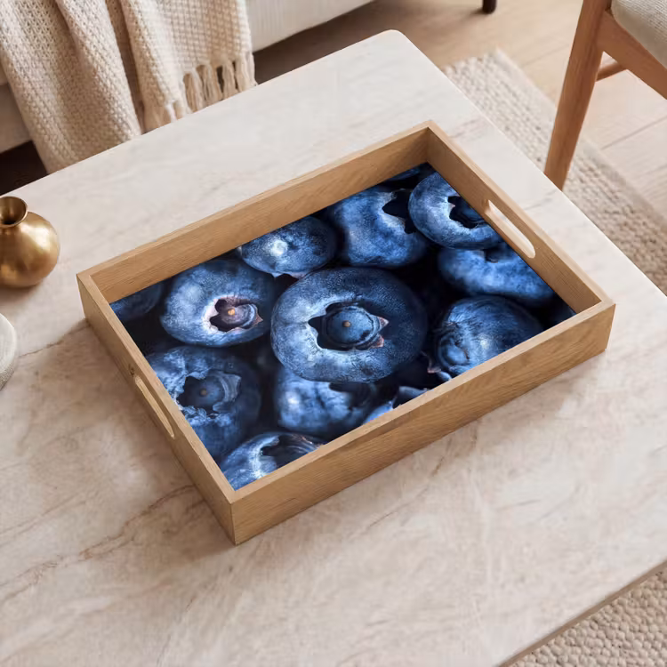 Bessen - Blauw - Fruit Dienblad Rechthoek middel -sfeer1