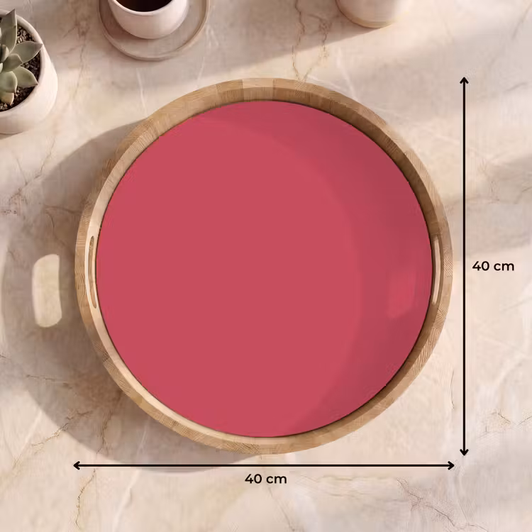 Bold - Berry - Rood Dienblad Rond middel 914 -USP_Formaat