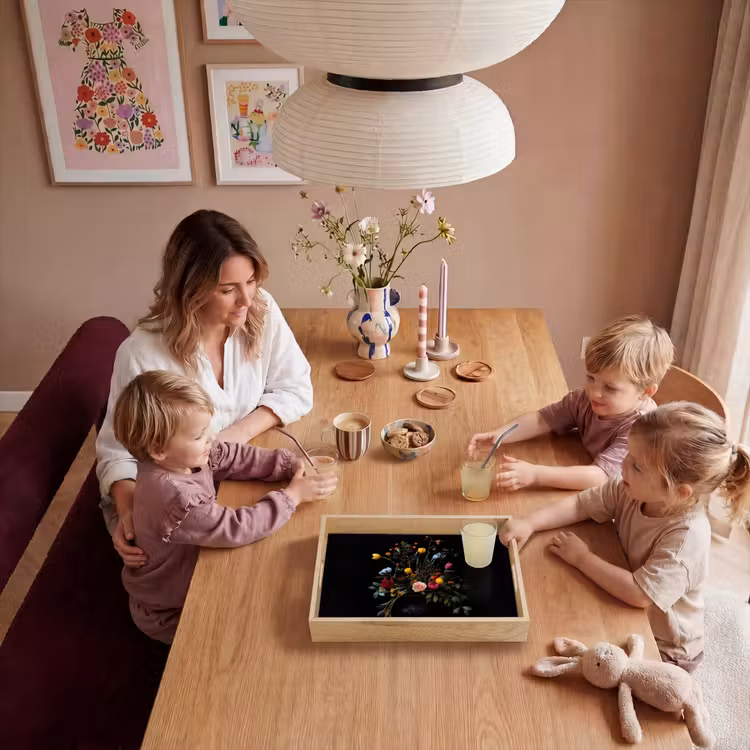 Klassiek - Vaas - Boeket - Bloemen Dienblad Rechthoek middel -sfeer4