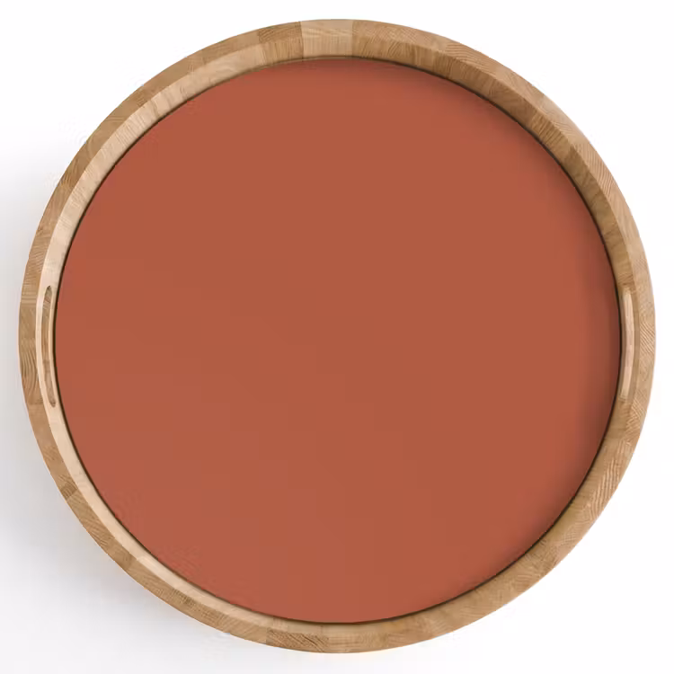 Copperhead - Oranje - Bruin Dienblad Rond middel 914 -z3d_shopping