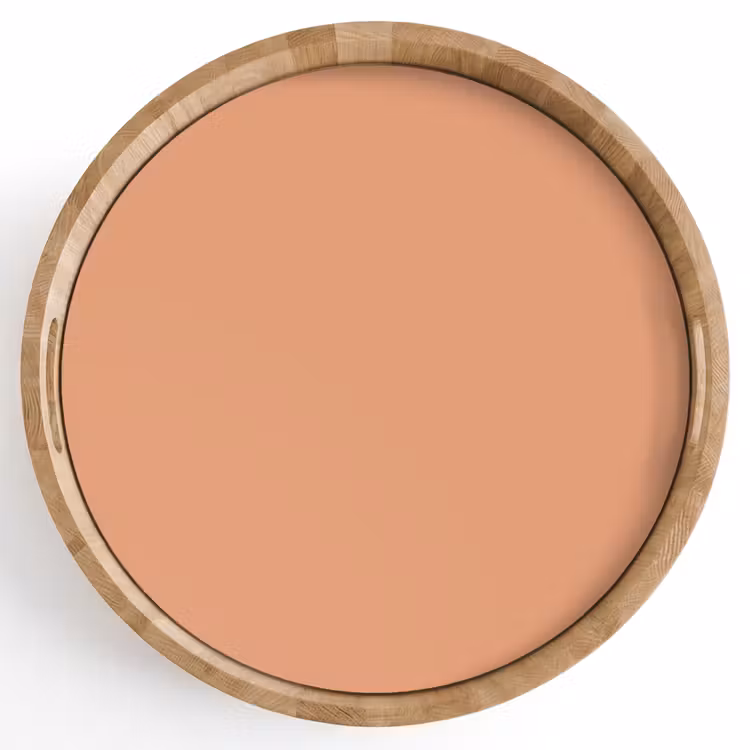 Desert - Coral - Koraal Dienblad Rond middel 914 -z3d_shopping