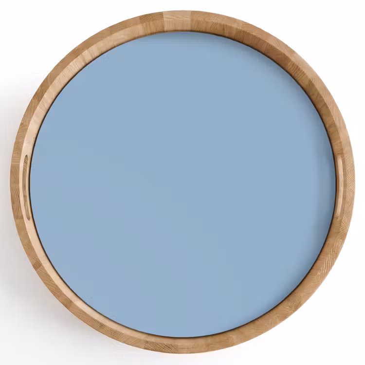 Dusty - Denim - Blauw Dienblad Rond middel 914 -z3d_shopping
