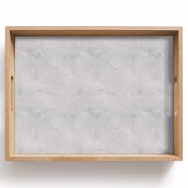 Grijs - Beton - Neutraal Dienblad Rechthoek middel 911 -z3d_shopping